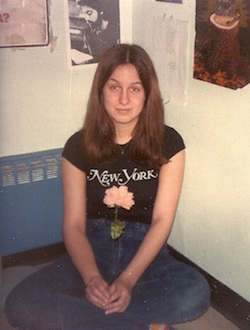 Lois Alter Mark with flower