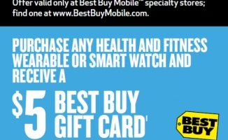 $5 off at Best Buy Mobile Specialty Stores