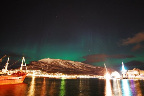 Hurtigruten Northern Lights water