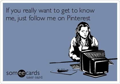 Follow me on Pinterest