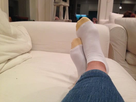 Gold Toe yellow socks