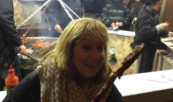 Christmas markets meat