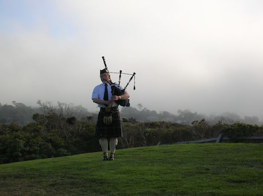 Bagpiper Pebble Beach