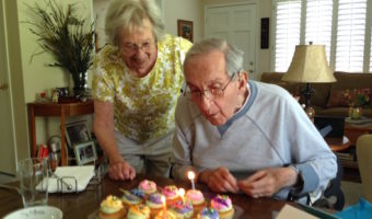 Mom and Dad 85 birthday